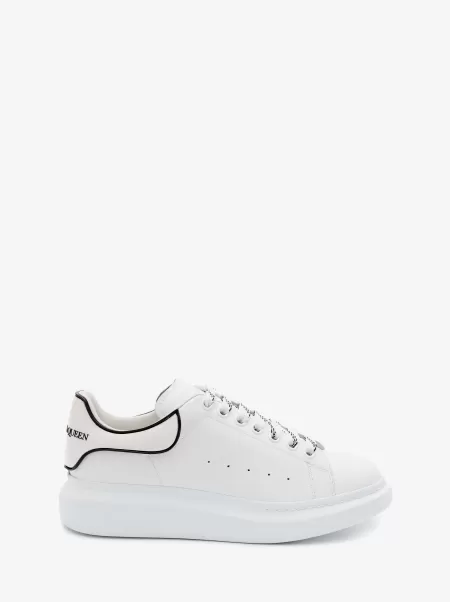 Herren Oversized-Sneakers Blanc/Noir Alexander Mcqueen Sneakers