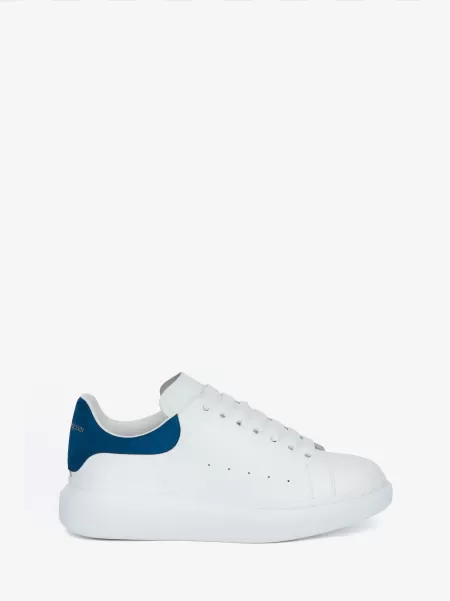 Oversized-Sneakers Alexander Mcqueen Herren Sneakers Weiss/Paris Blue